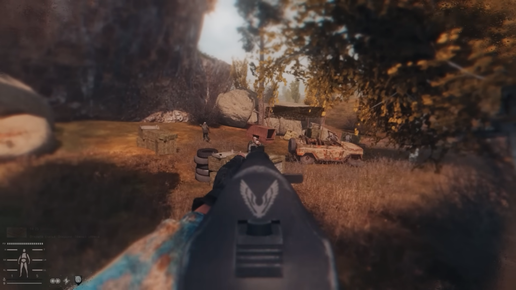 Стрельба по зомби в S.T.A.L.K.E.R. Anomaly